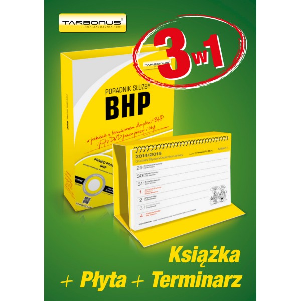 Poradnik służby BHP Pakiet - książka+płyta