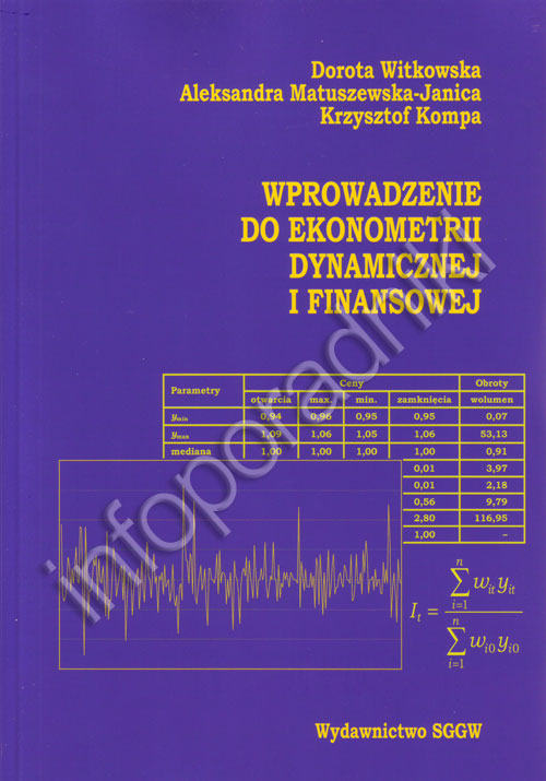 Wprowadzenie do ekonometrii dynamicznej i finansowej (skrypt)