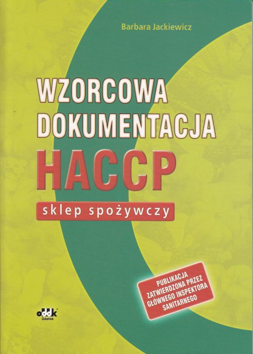 Wzorcowa dokumentacja HACCP sklep spożywczy DAC 896